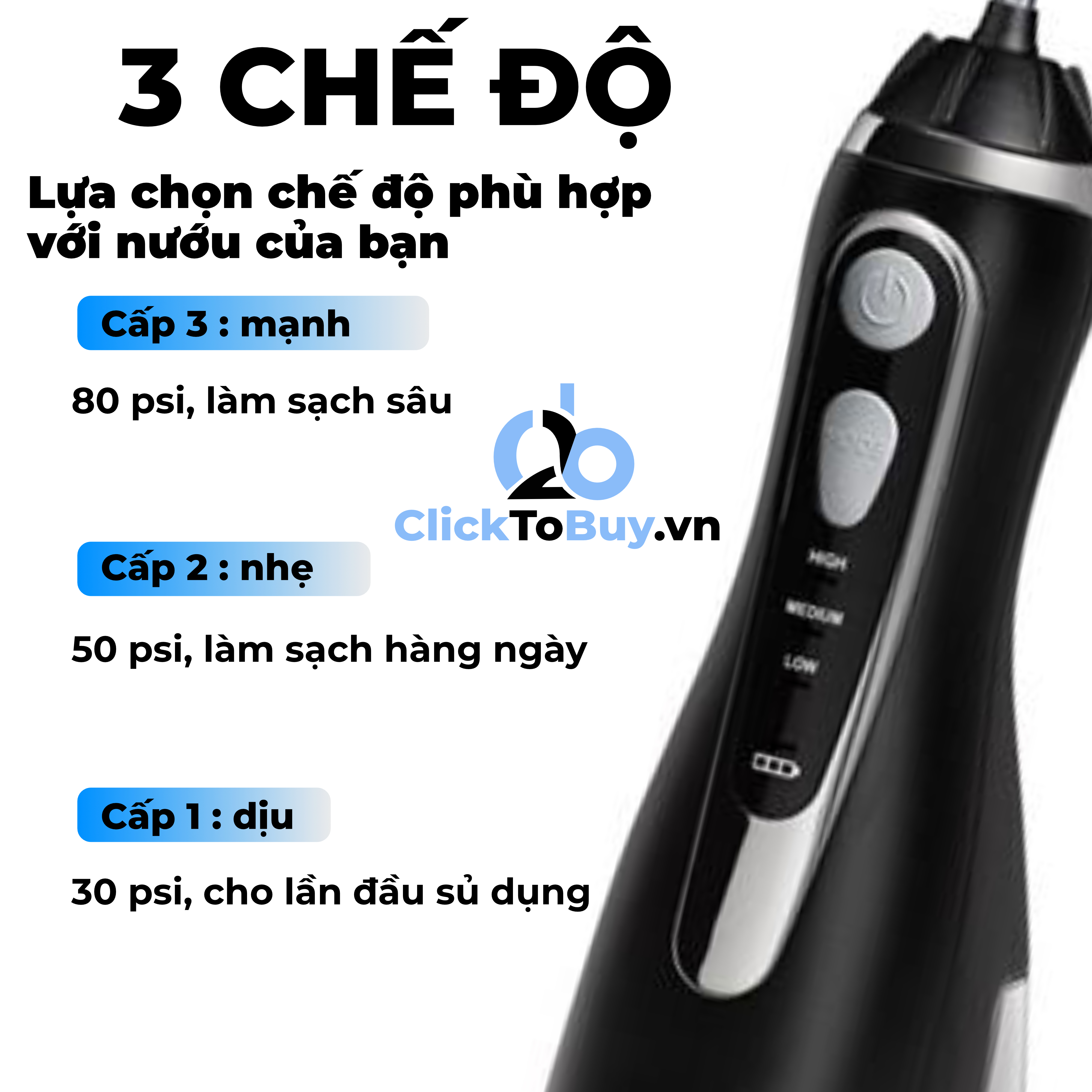 Tăm nước Waterpik 560 Cordless Advance. Thương hiệu đến từ Hoa Kỳ