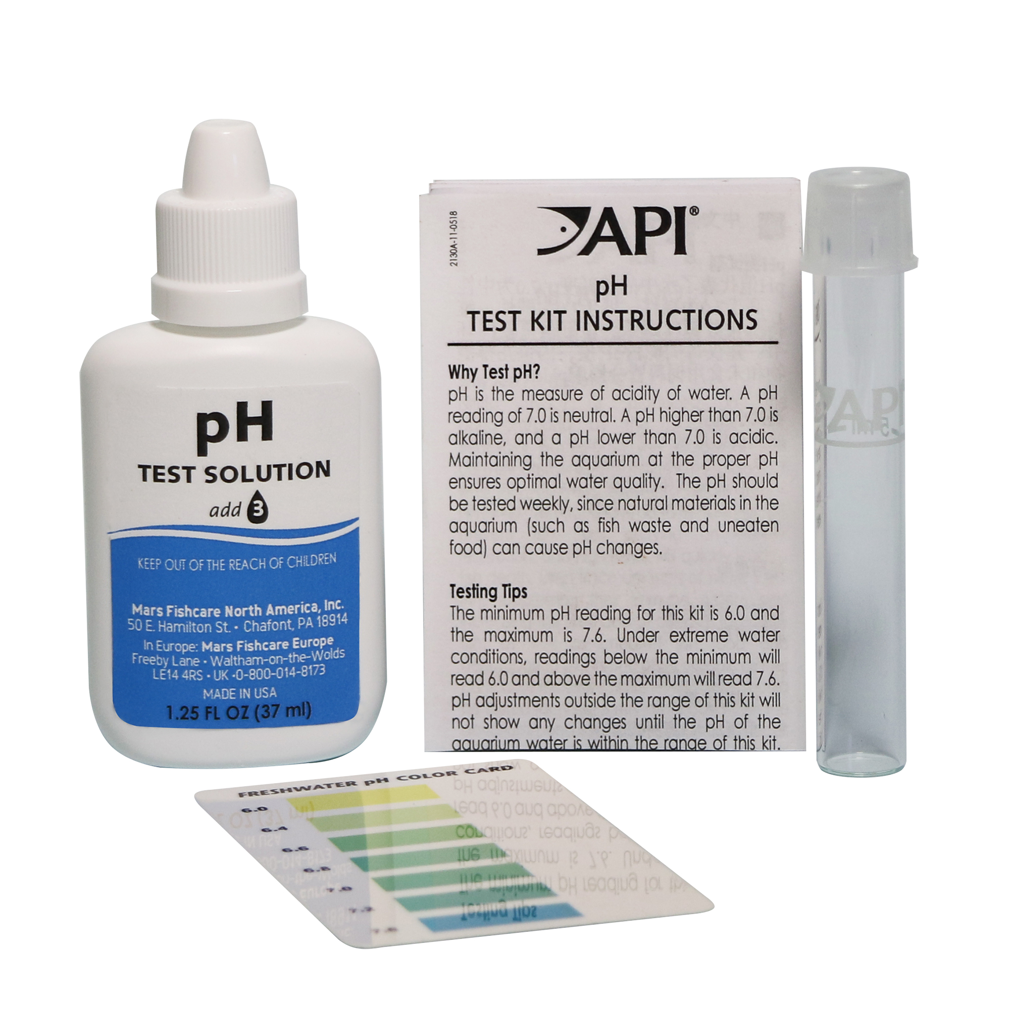 API - PH TEST KIT - Kiểm tra pH nước 6.6 - 7.6