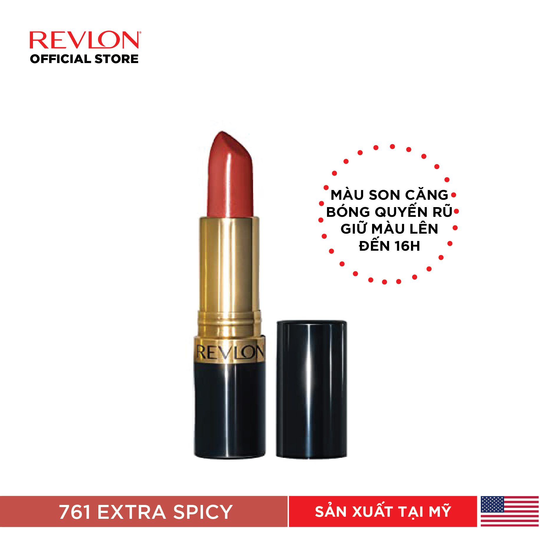 Son màu dưỡng môi Revlon Super Lustrous Lipstick 4.2g