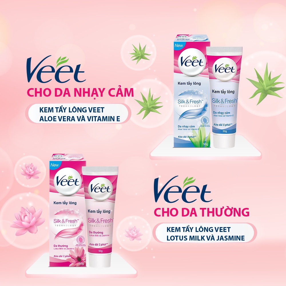 [HCM]Kem Tẩy Lông Veet Cho Da Nhạy Cảm