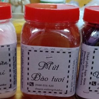 Mứt/Sinh tố đào Berrino Đào 250GRAM (Peach crush)
