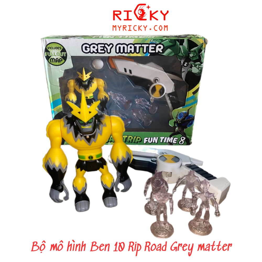 Bộ đồ chơi mô hình ben10 road trip fun time 8