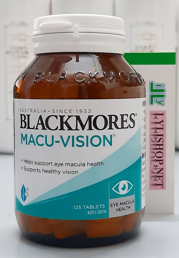 Viên Uống Bổ Mắt Blackmores Eye Health Macu Vision 125viên