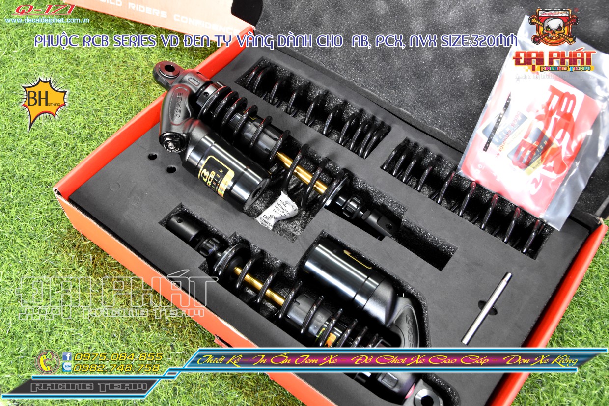 PHUỘC  RCB VD SERIES SIZE 320MM DÀNH CHO AB, PCX,NVX