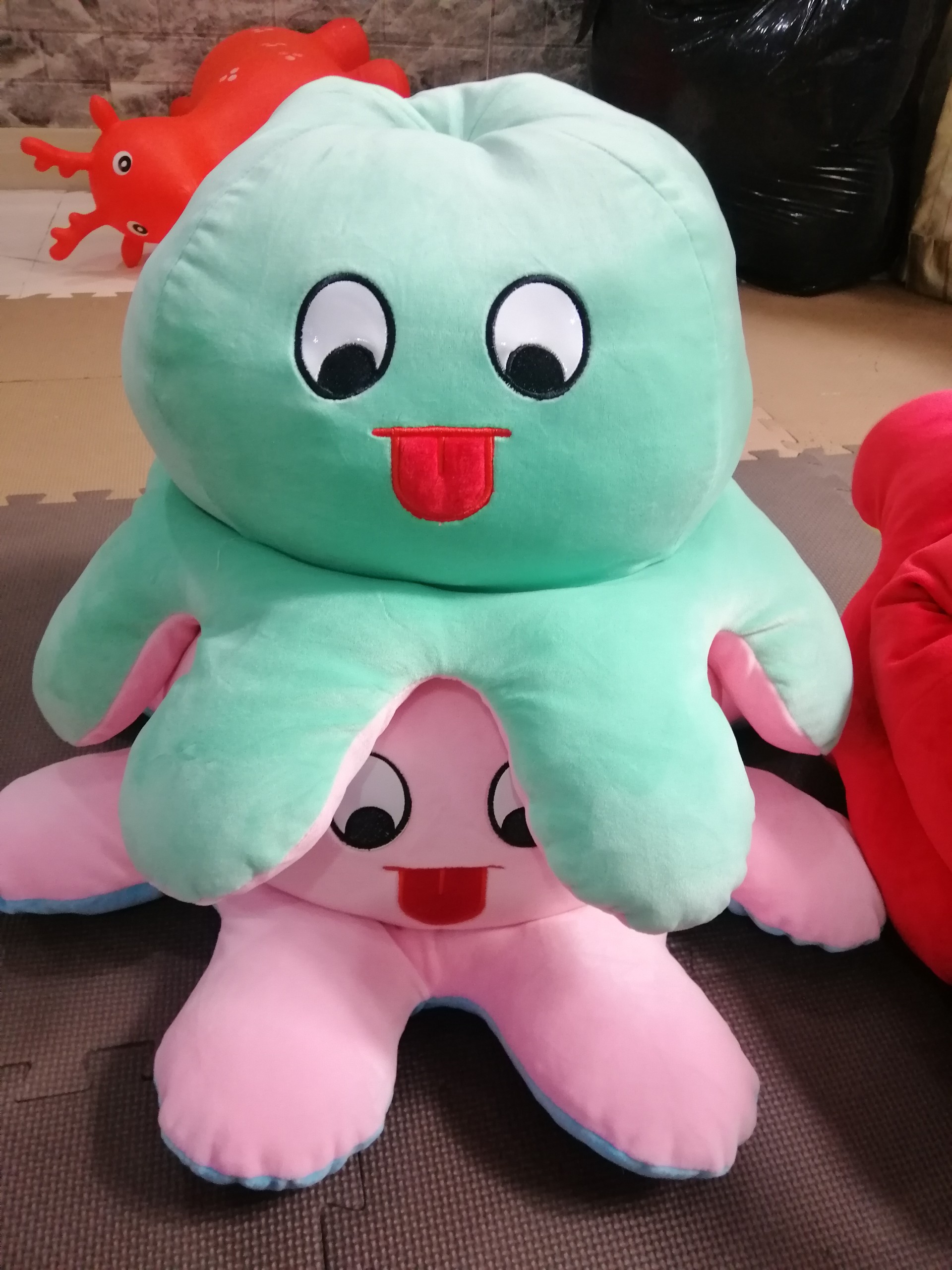 GẤU BÔNG BẠCH TUỘC CẢM XÚC SIZE 60