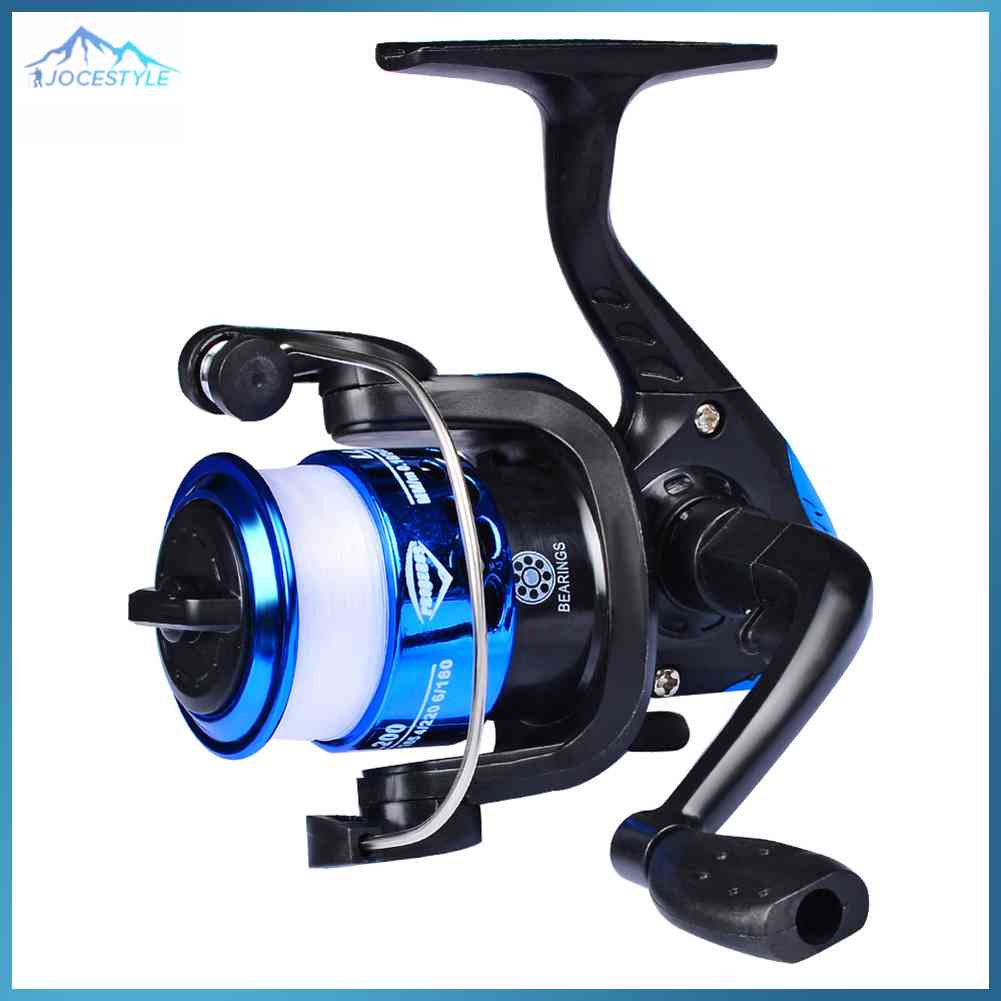 Fishing Spinning Reel Gear Ratio 5.2:1 Freshwater Fly Sea Fishing Wheel Compression Resistance