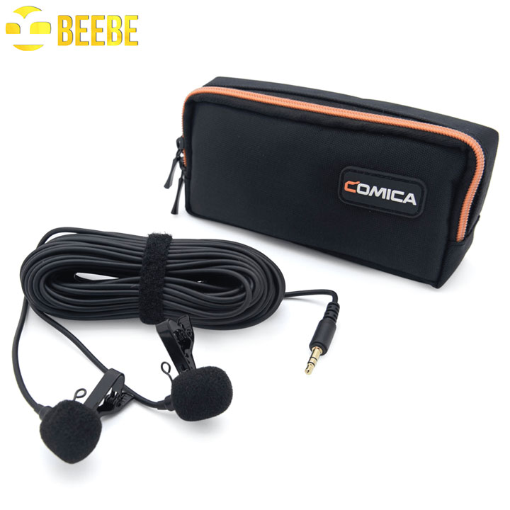 Comica CVM-D02 - Micro Cài Áo Quay Phim Cho Smartphone, Camera và Gopro