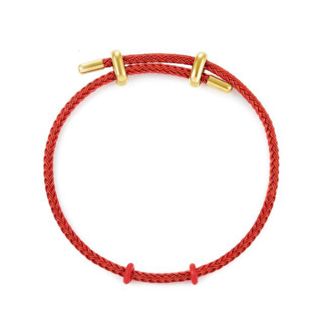 Vòng tay dây thép đeo charm [TẶNG CHẶN CAO SU]