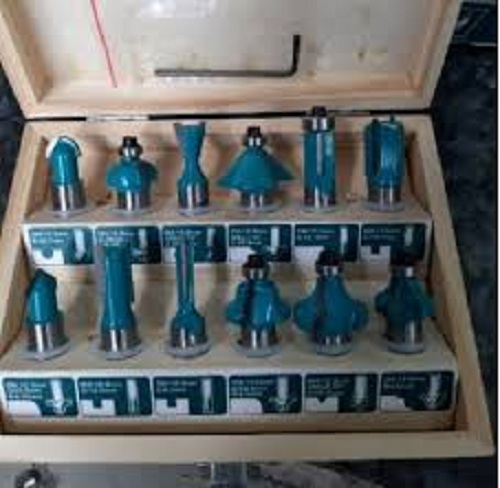 Bộ 12 mũi phay gỗ 8mm Total TACSR1121