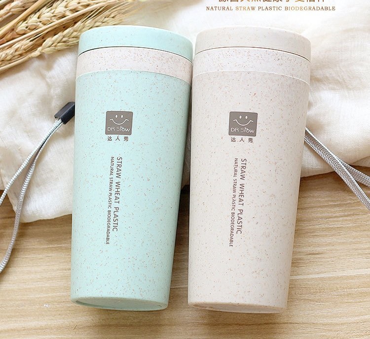 Bình giữ nhiệt lúa mạch có nắp đậy 300ml PAHADA LM01