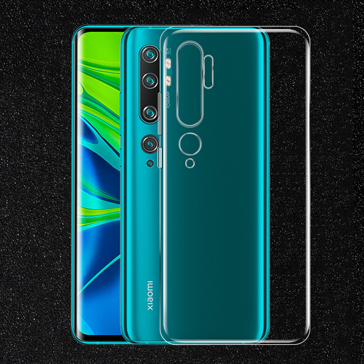 Ốp lưng Xiaomi Mi Note 10, CC9 Pro silicon dẻo trong suốt