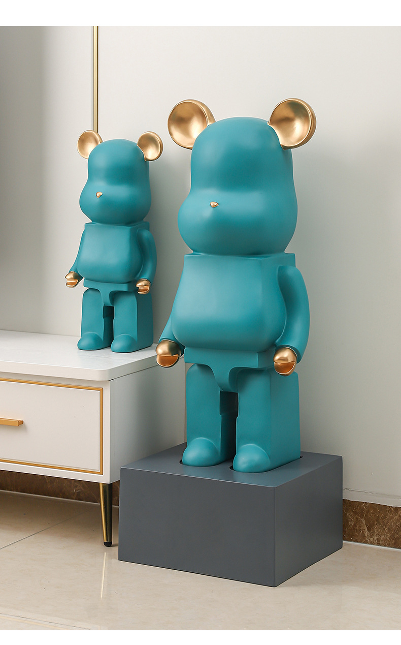 Ống Tiết Kiệm Mô Hình Bearbrick Colorfull Trang Trí