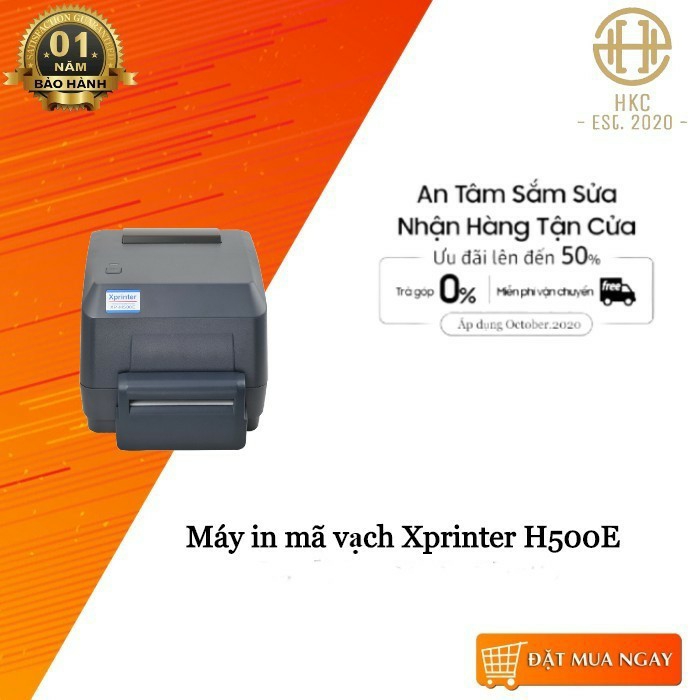 Máy in mã vạch Xprinter H500E