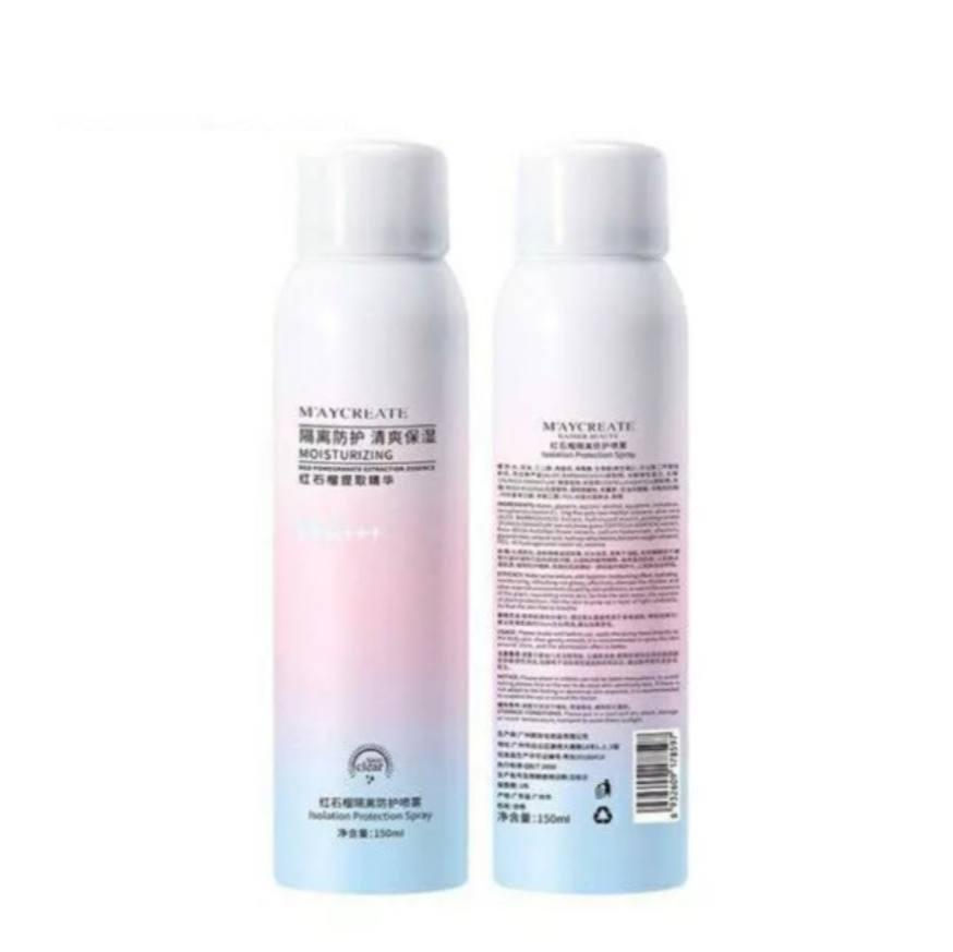 Combo 2 Chai Xịt dưỡng ẩm trắng da - chống nắng Maycreate