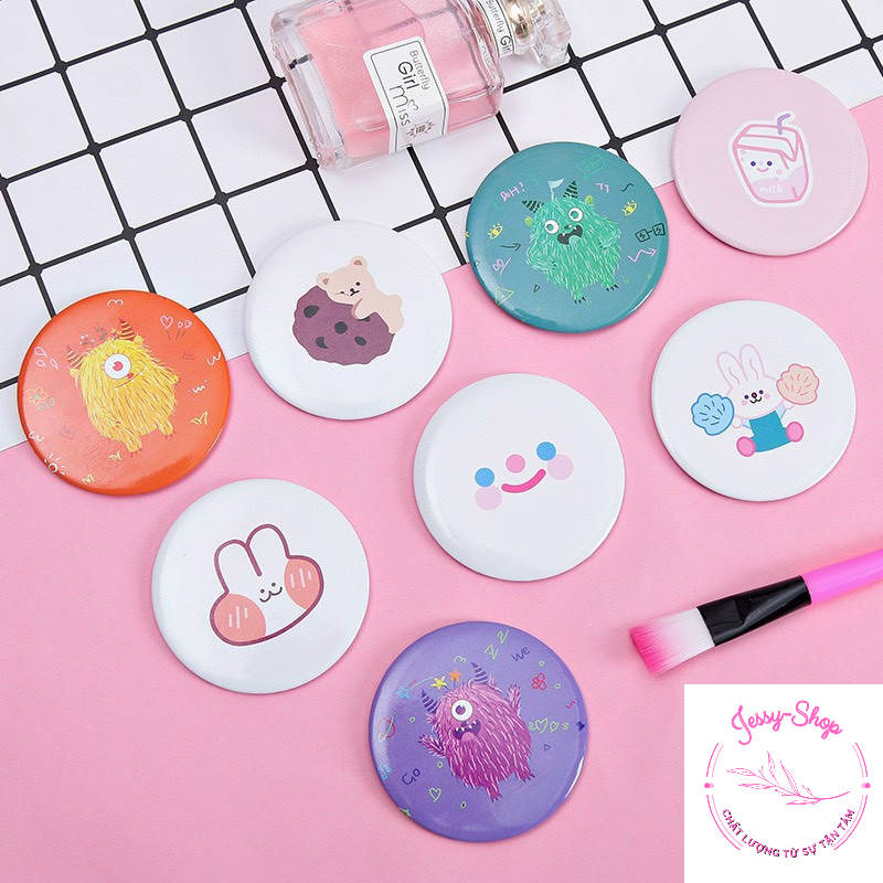 Gương Mini Cầm Tay Nhiều Mẫu Mã Đa Dạng