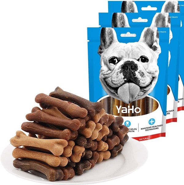 SNACK XƯƠNG GẶM SẠCH RĂNG CHO CÚN YAHO