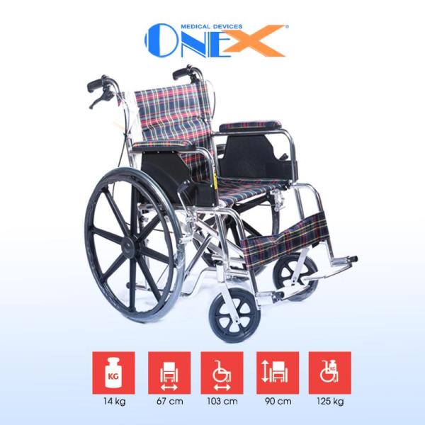 Xe lăn cho người nặng ký OneX cao cấp