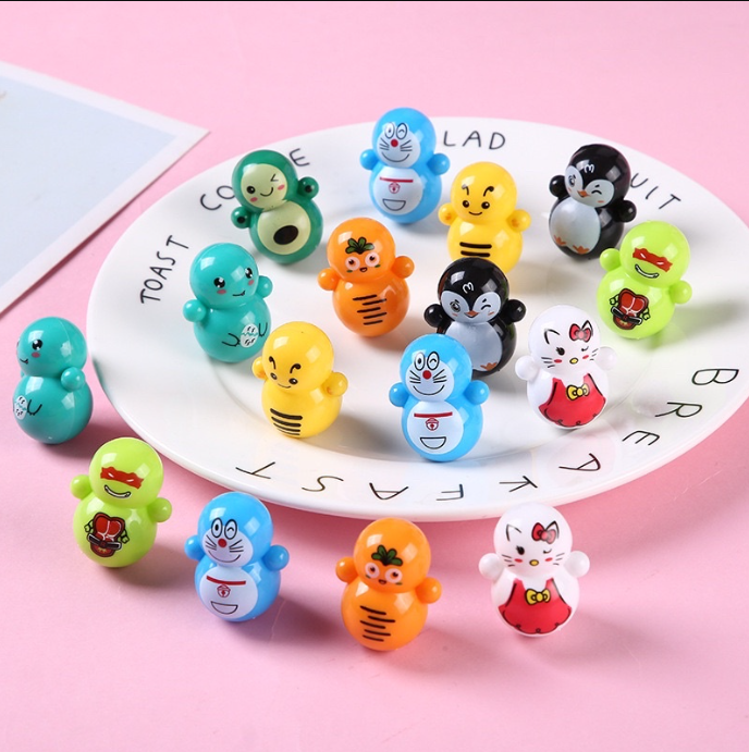 Đồ chơi lật đật mini đa dạng nhiều mẫu hot trend dễ thương cho bé