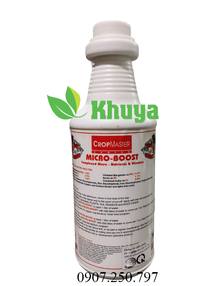 Phân bón lá Micro Boost 500ml Chống Vàng Lá