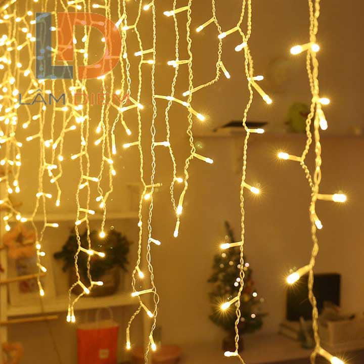 Đèn Led Mành Thả Rủ Cao Cấp nhiều Sợi Thả