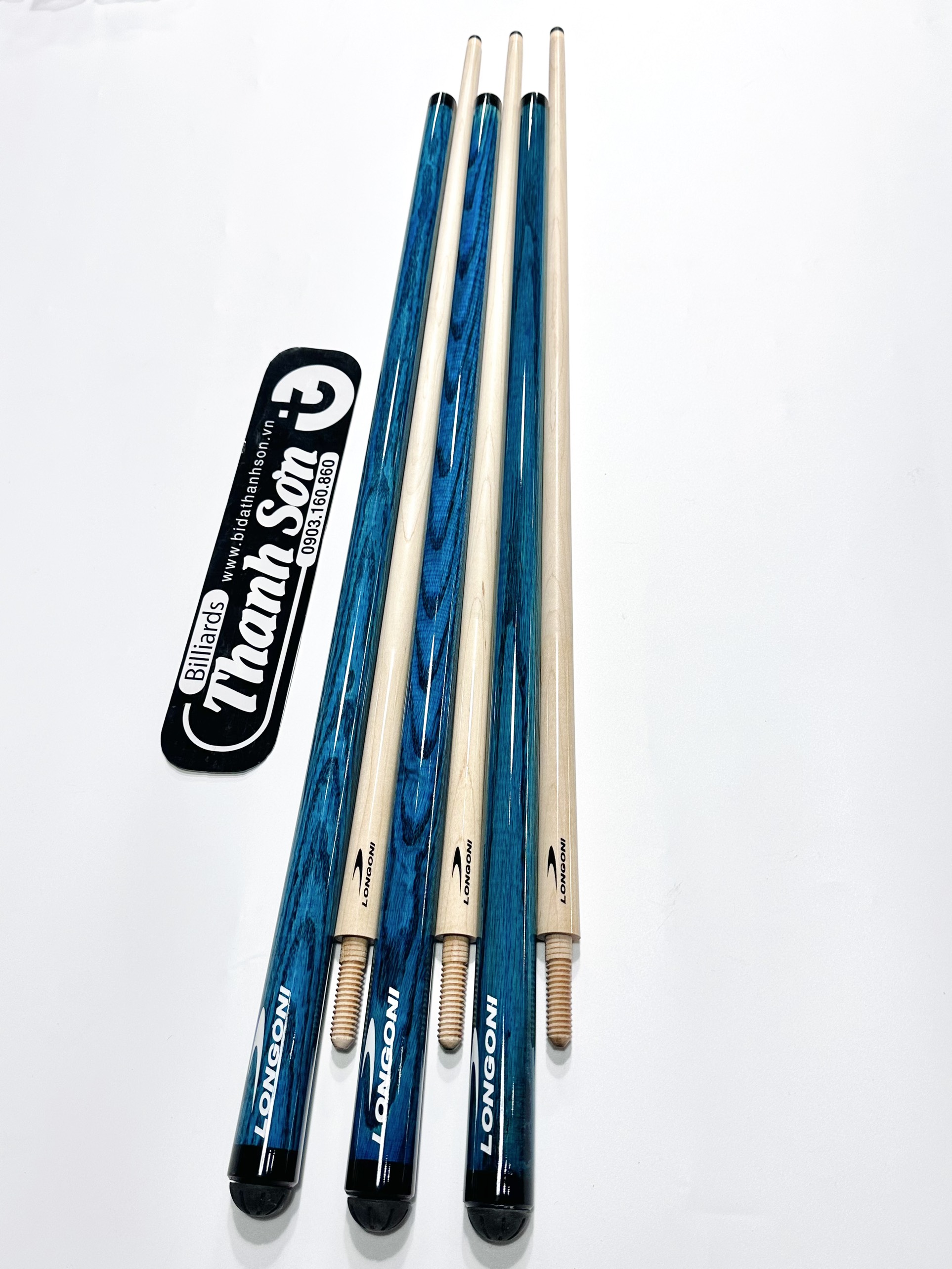 Cơ Bida Líp Longonil hàng đặt - 11.5mm( tặng bao cơ+ bao tay)