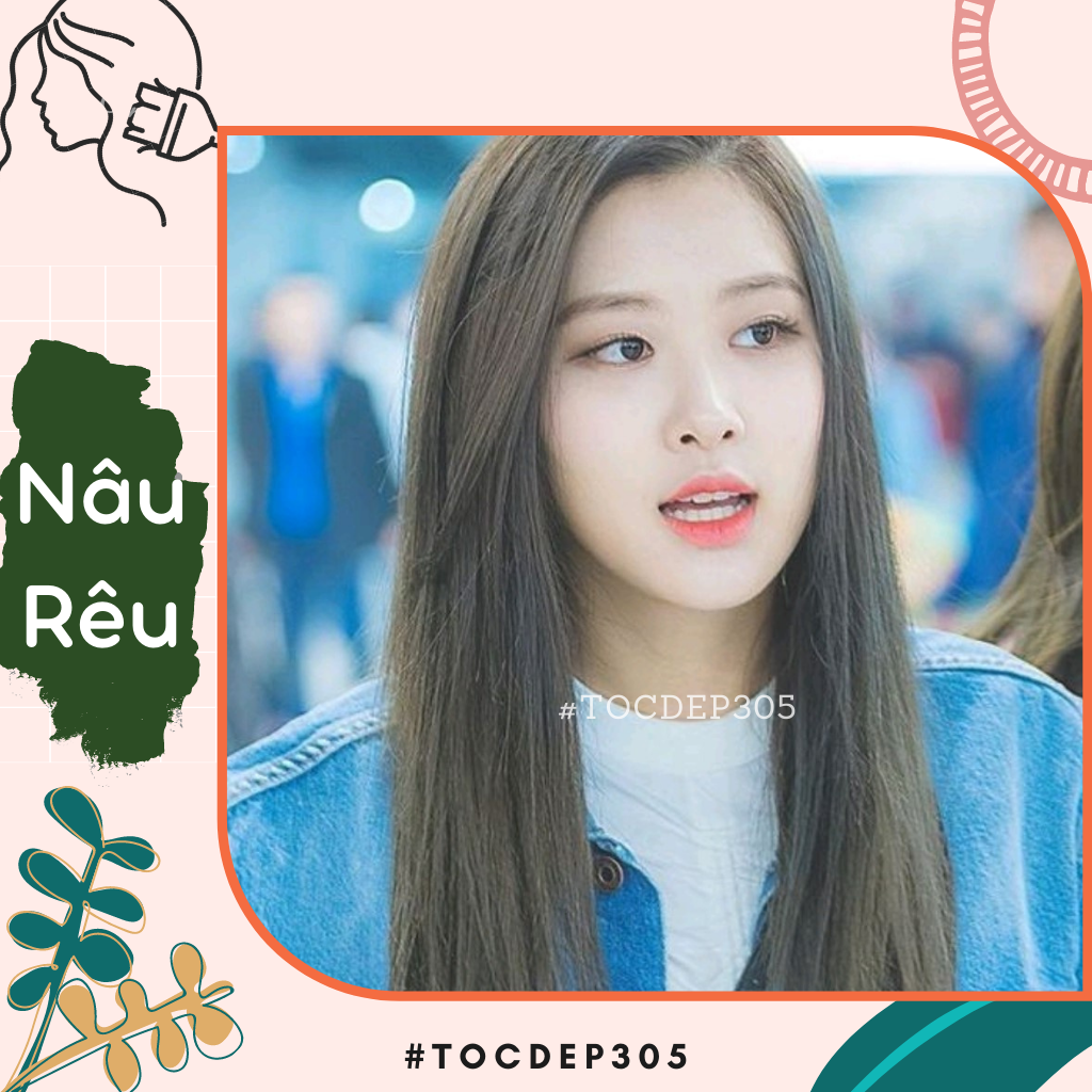 SET NHUỘM MÀU NÂU RÊU (KÈM OXI)