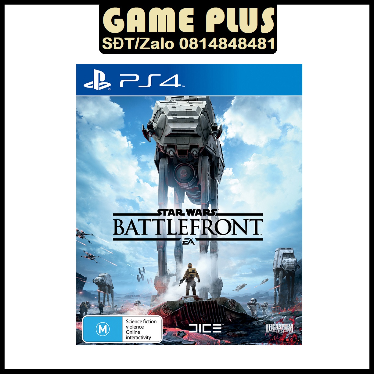 Đĩa game 2nd star wars battlefront cho máy ps4 ps5