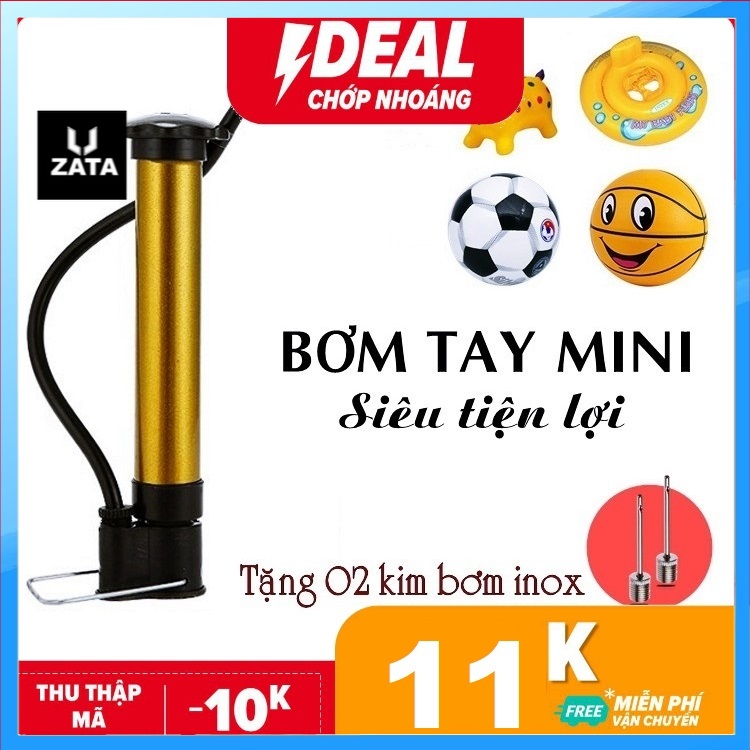 Bơm mini cầm tay 21 cm Zata VN
