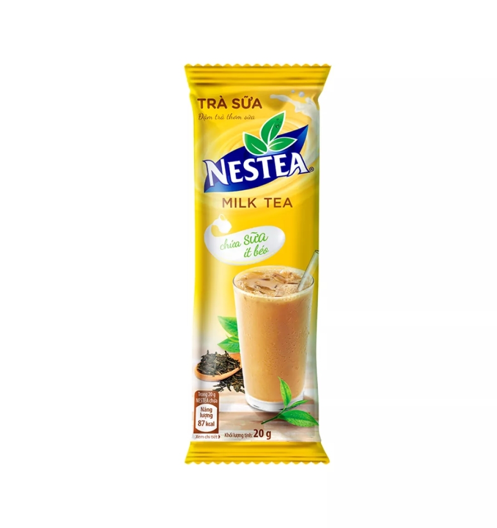 (HCM) COMBO 2 HỘP TRÀ SỮA NESTEA (8 GÓI 20GR)