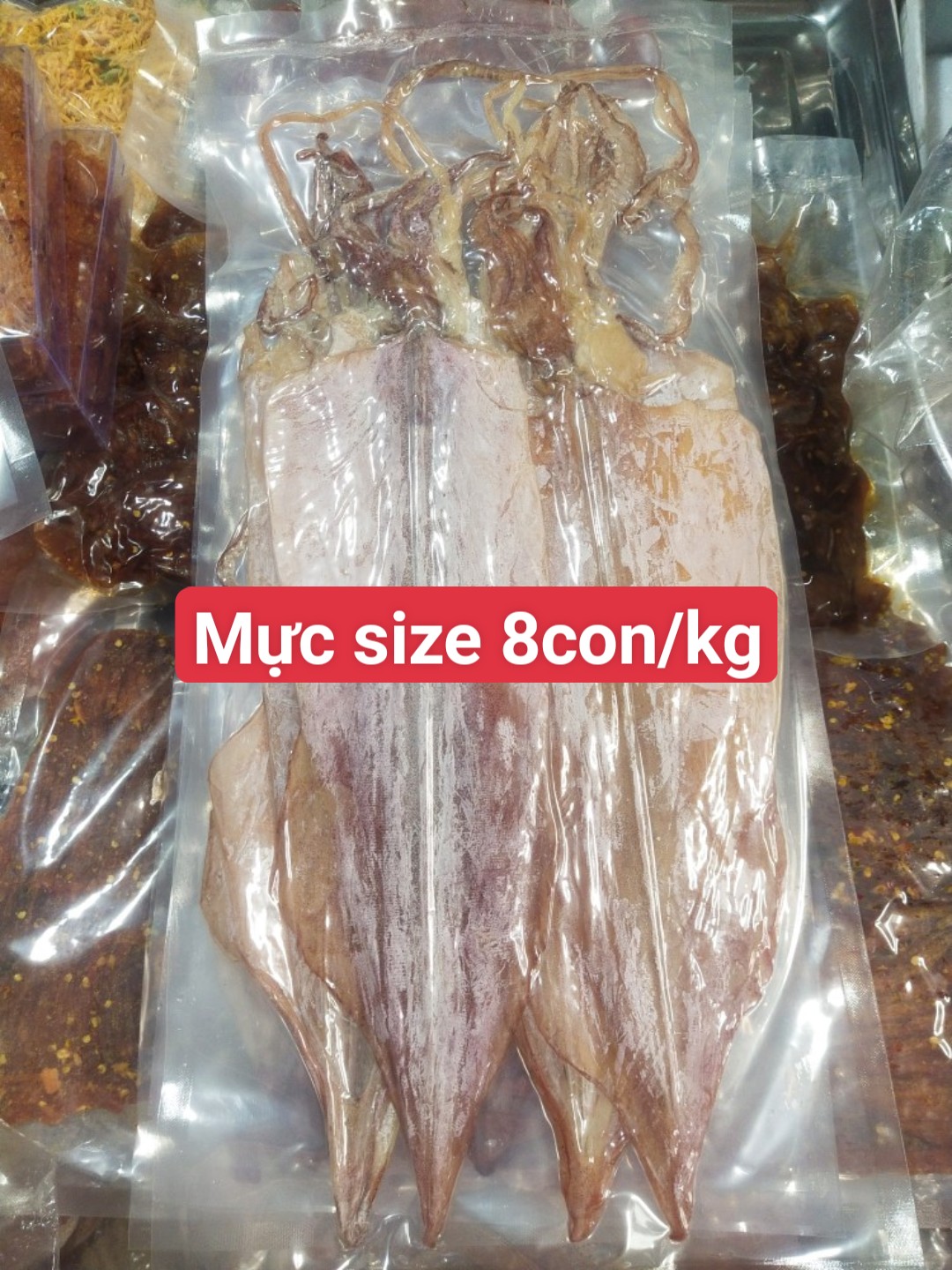 [Freeship] Mực khô câu 8-10con/kg  [hàng loại 1 ngon ngọt] GHPY H007