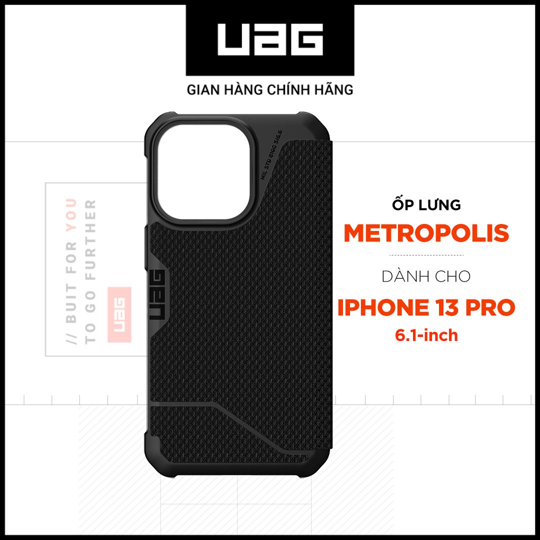 Ốp lưng UAG Metropolis cho iPhone 13 Pro [6.1 inch]