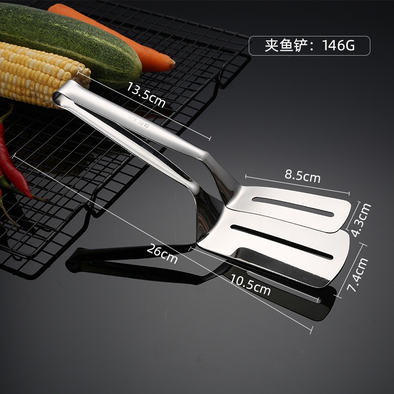 Kẹp Gắp Thức Ăn Cao Cấp - Kẹp Inox gắp thực phẩm chiên đồ ăn bằng inox 304