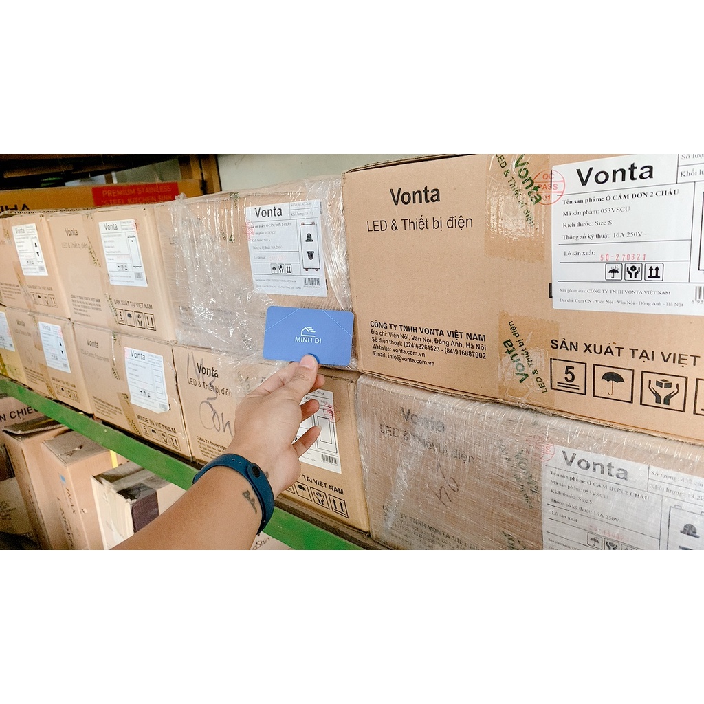 Mặt Vonta, hạt ổ cắm, công tắc Vonta V04 SERIES