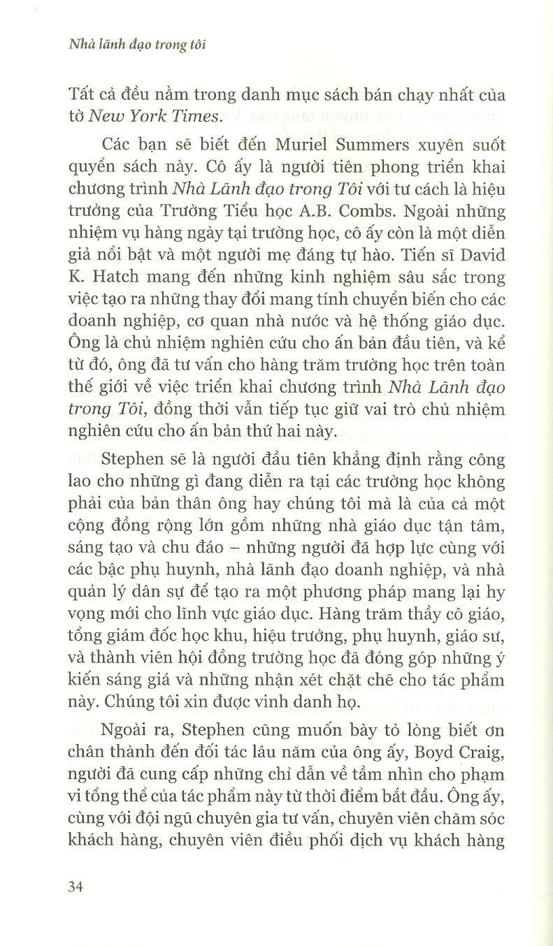 Nhà Lãnh Đạo Trong Tôi