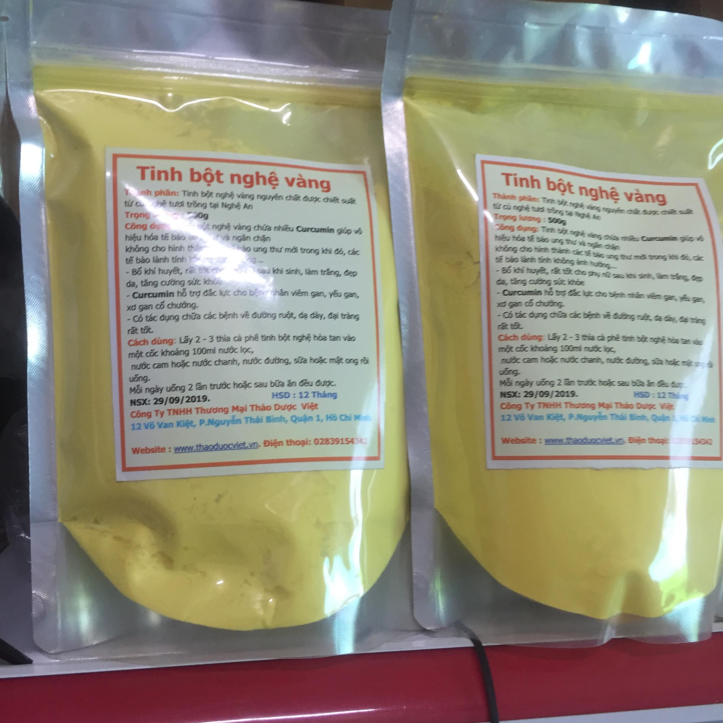 [HCM]500g Tình bột nghệ vàng