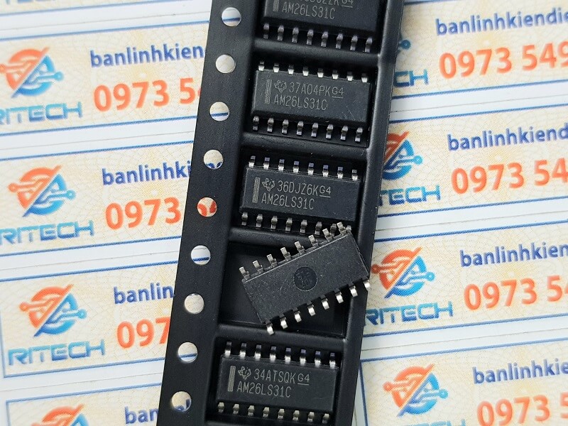 Am26ls31c, am26ls31cdr sop-16 3.9mm ic
