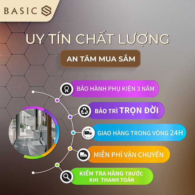 Vòi Xịt Bồn Cầu Basic BP-090