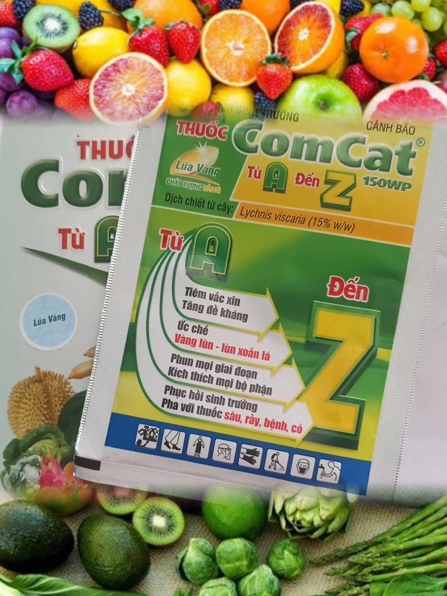 Phân Bón Lá kích thích sinh trưởng Comcat 150WP (gói 7.5g)