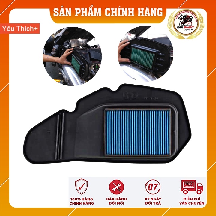 Lọc gió Roki R-Max dành cho xe Ab125,SH Mode, PCX