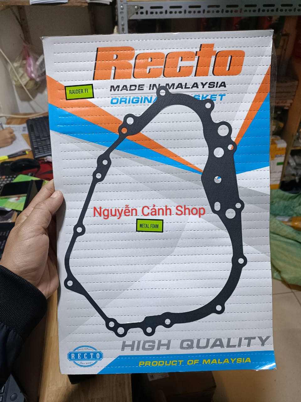 Ron lốc nồi Recto thép Raider Fi,Satria 150 Fi