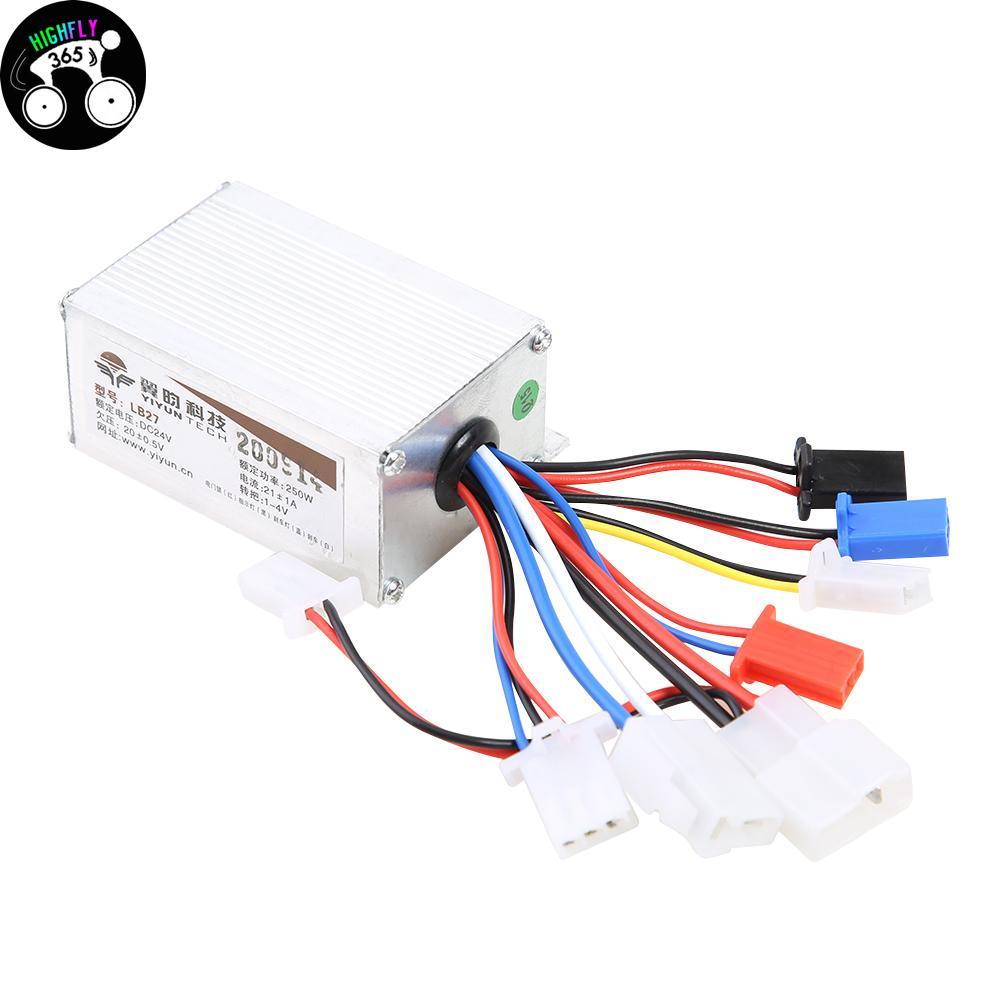 24V 250W E-Bike Scooter Brush Motor Controller Electric Element Decoration for Bicycle Accessories