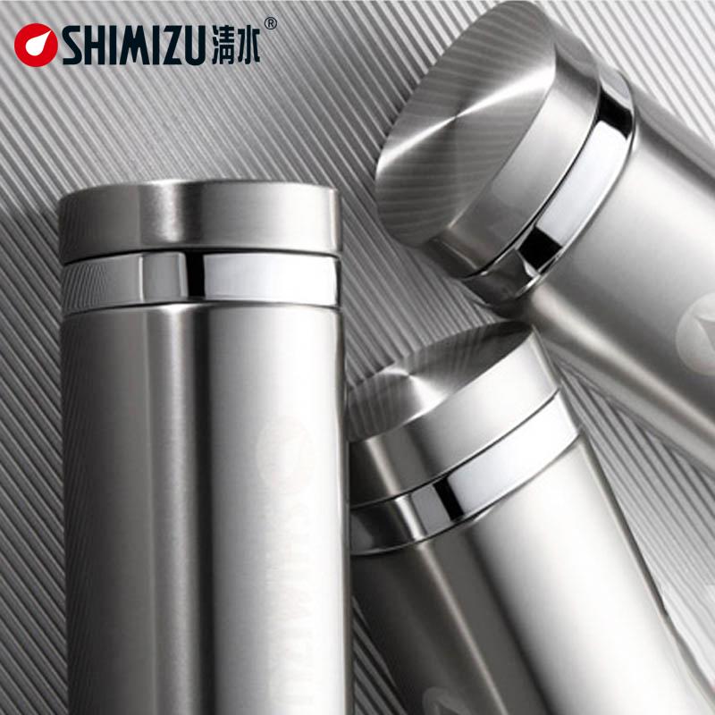 Shimizu/SHIMIZU Thương Vụ Thép Không Rỉ Cốc Giữ Nhiệt Nam Cao Cấp Trà Cốc Sáng Tạo Cốc Nước SM-6122