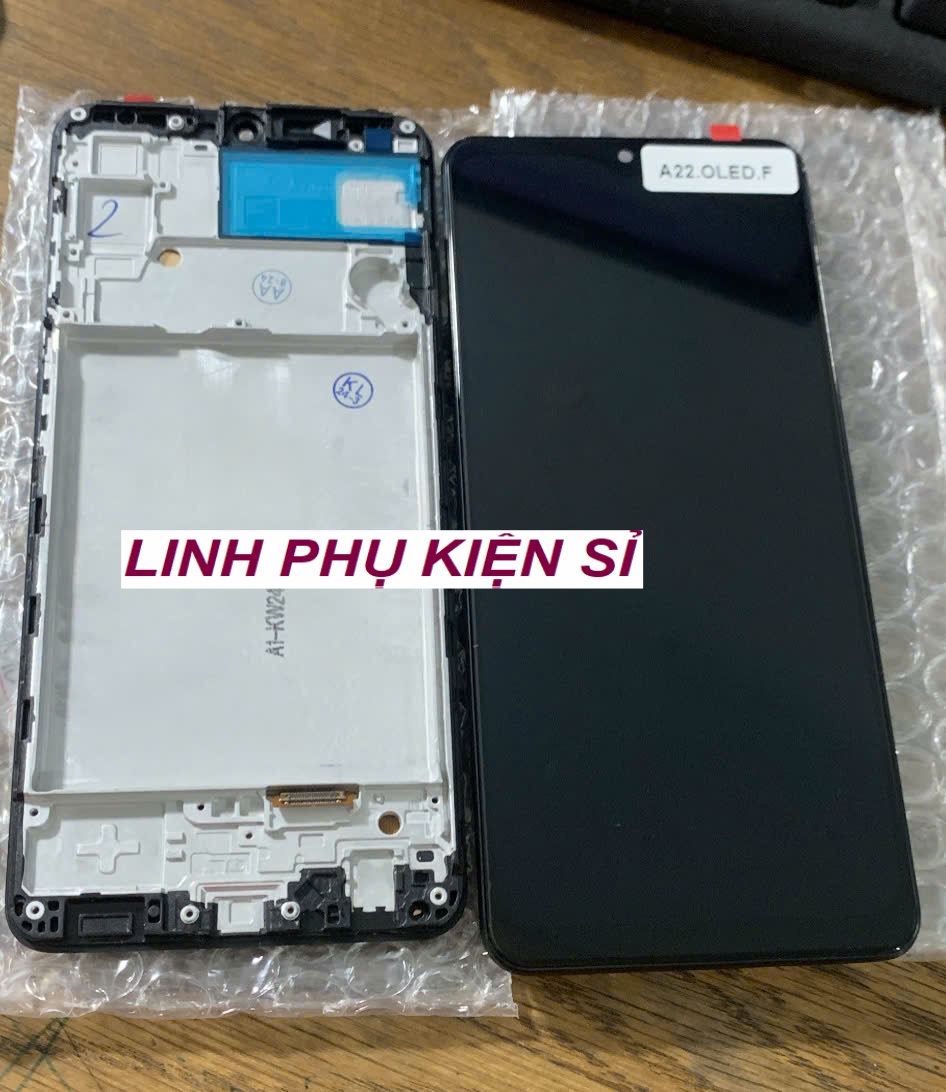 MÀN HÌNH SAMSUNG A22 4G ZIN KHUNG OLED