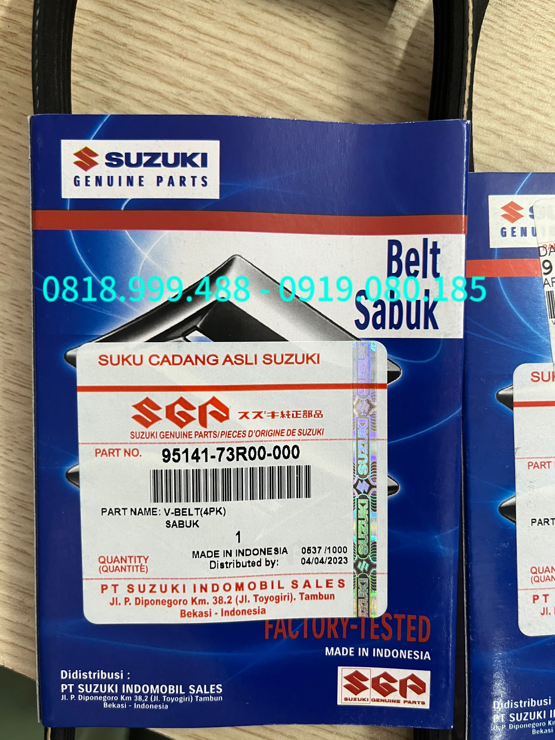 Dây curoa tổng dây curoa điều hoà cho xe Suzuki XL7/ Ertiga / Swift / Ciaz / Celerio dây đai tổng dây đai điều hòa suzuki chính hãng