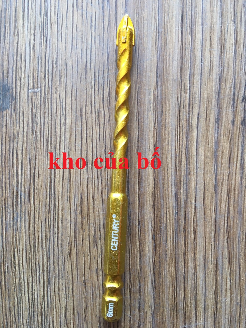 Mũi khoan đa năng 4 cạnh century 6mm
