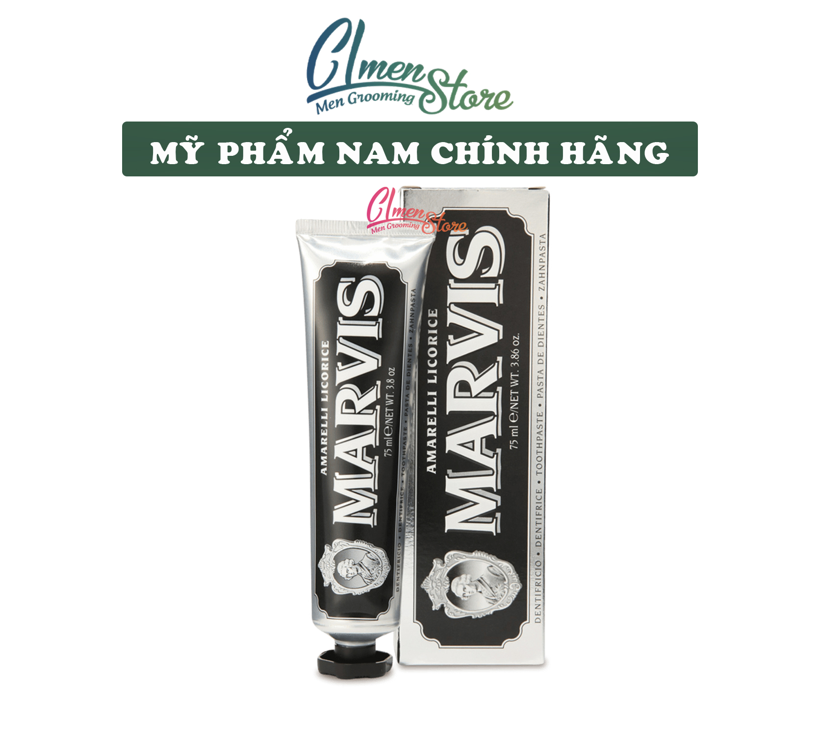Kem đánh răng marvis toothpaste - đầy đủ mùi hương