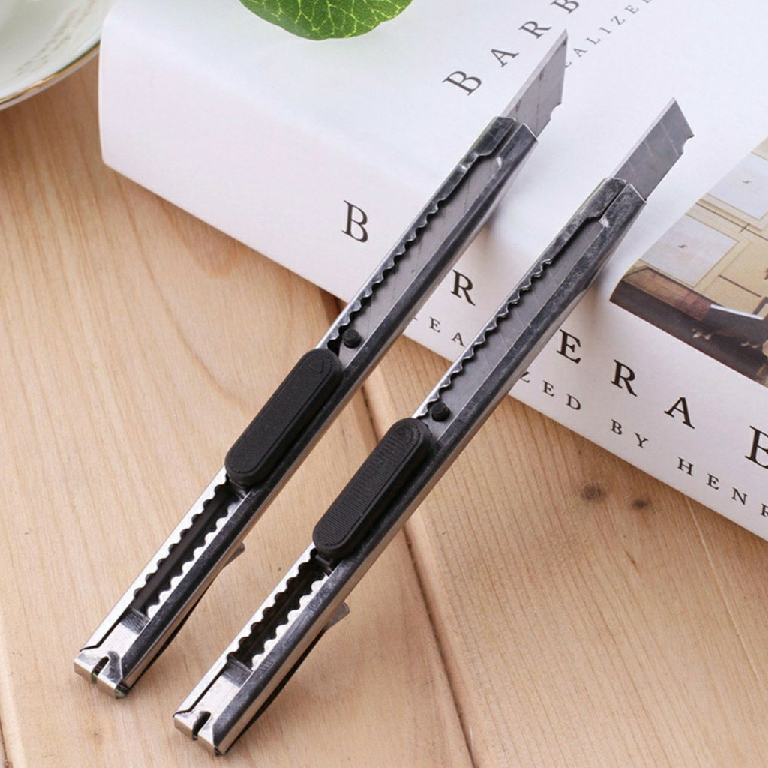Dao rọc giấy văn phòng mini, siêu bén, siêu gọn