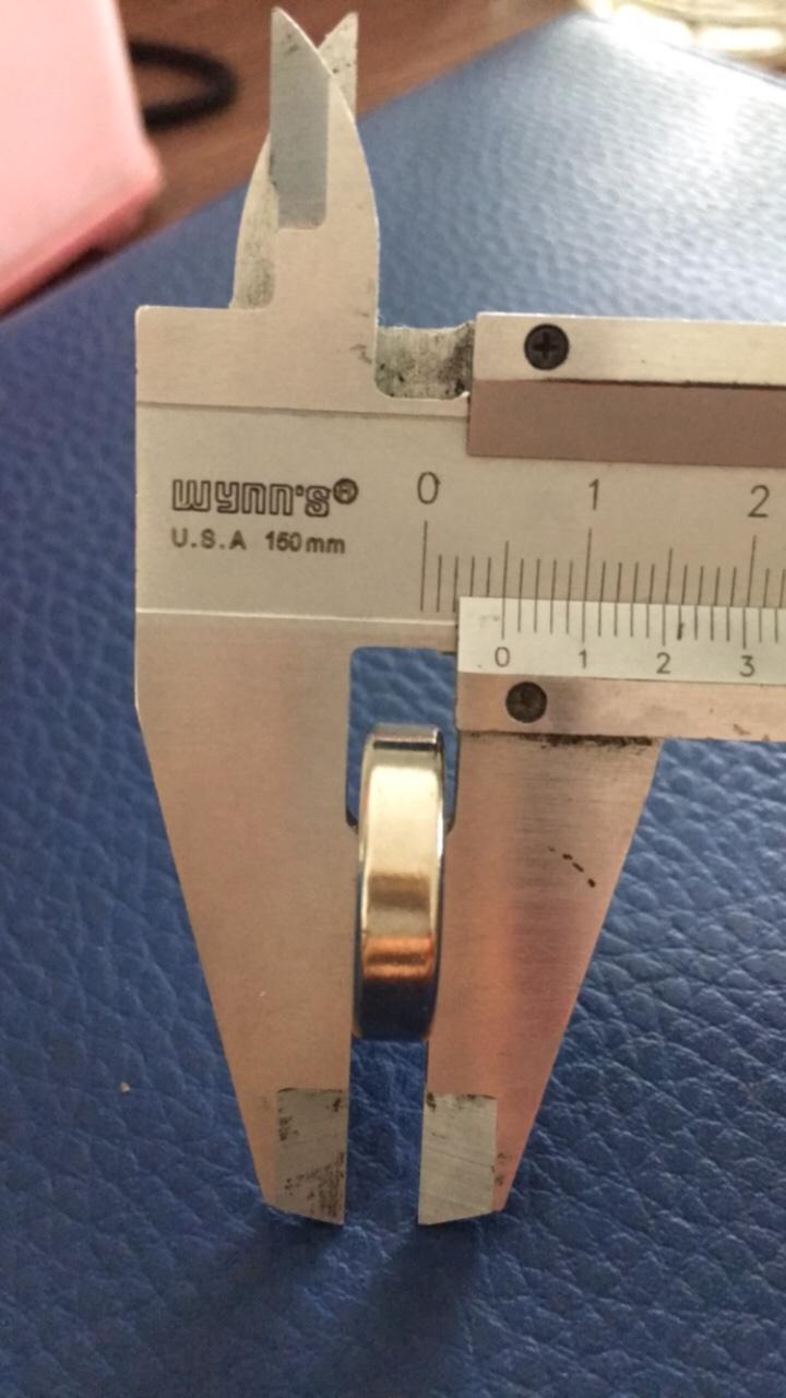 Nam châm đất hiếm 20x5mm - 1 set 6v