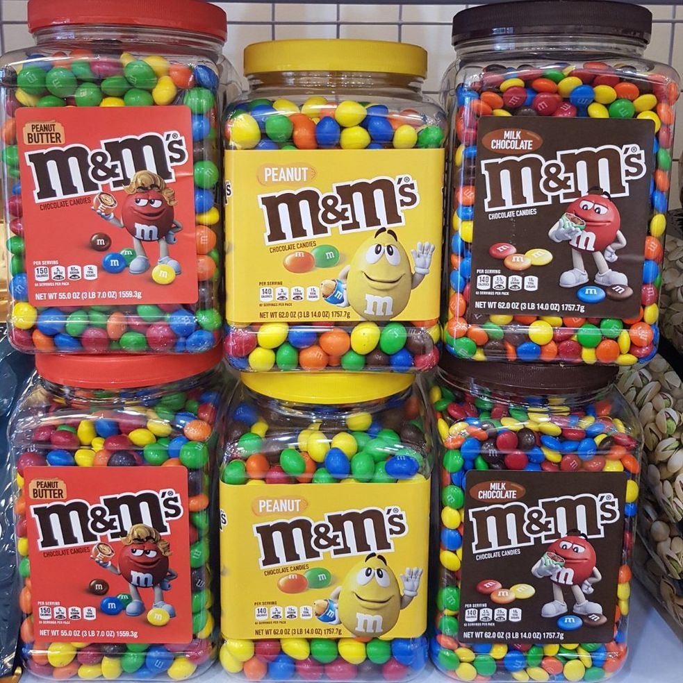 [Hủ 1.75KG] Kẹo Socola M&M Mỹ - Date T7/2022