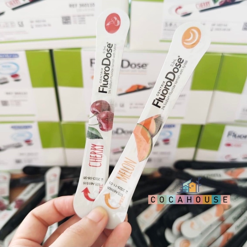 [DATE 2024] Gel bôi Vecni Flour Fluorodose phòng ngừa sâu răng, giảm ê buốt cho bé từ 1 tuổi